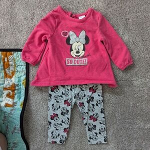 Minnie Mouse 3-6 month outfit